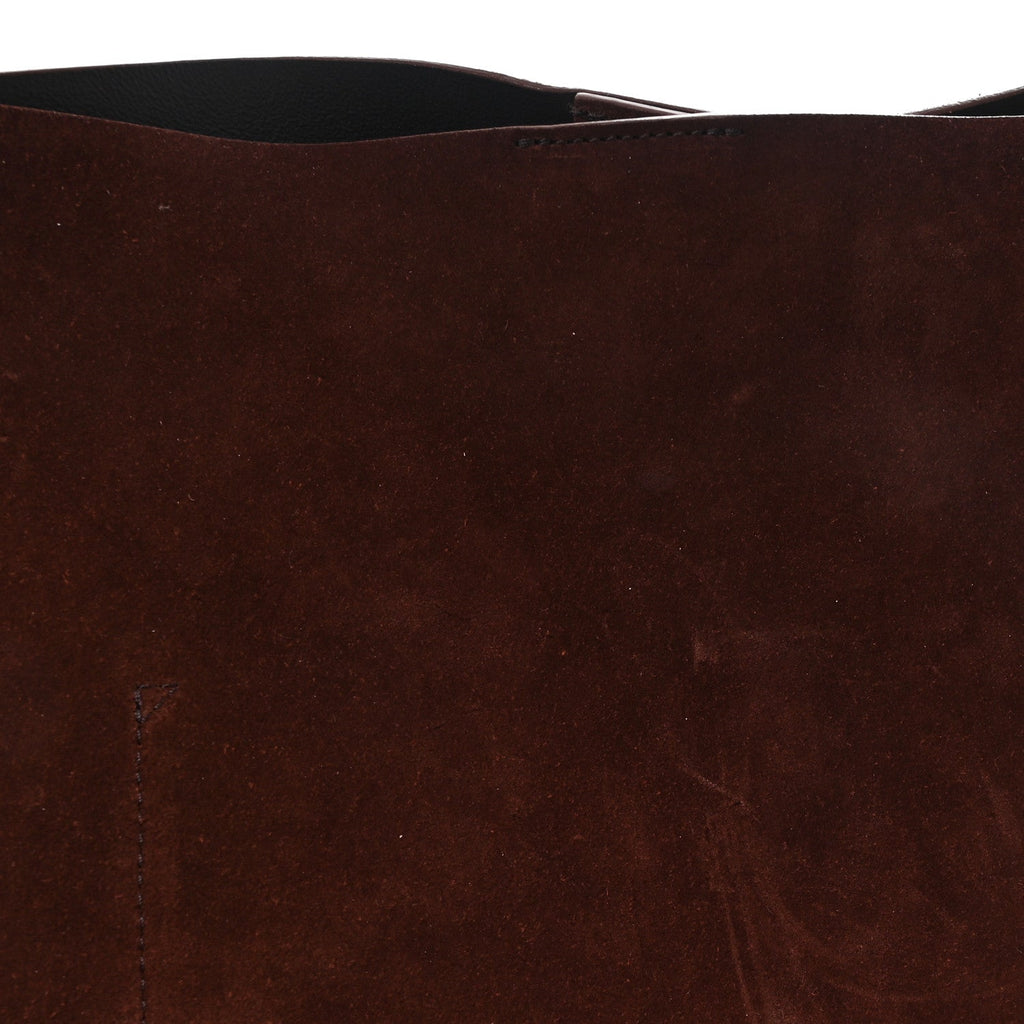 Suede Everyday Cabas Tote Chocolate
