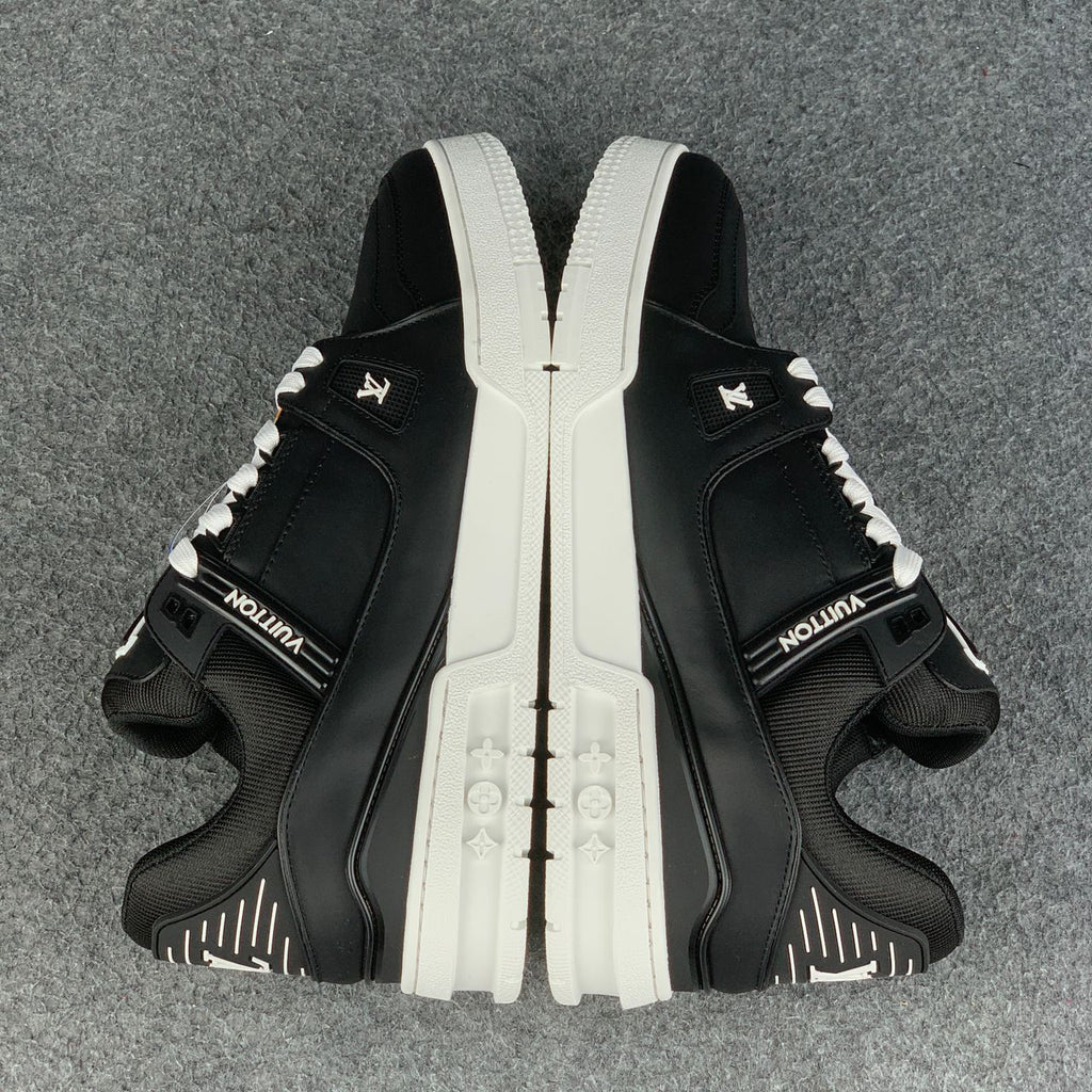 LV Trainer Calf Leather 'Matte Black'