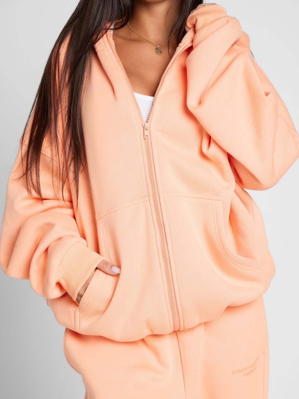 Pastel Zip Hoodie – Mega