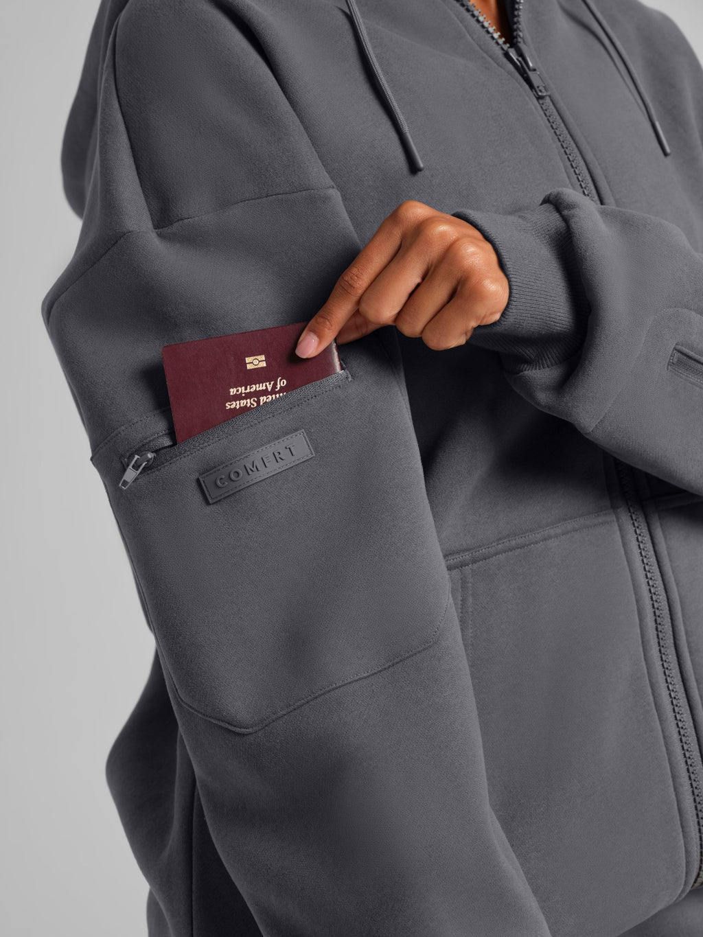 Airplane Mode Travel Zip Hoodie – Mega