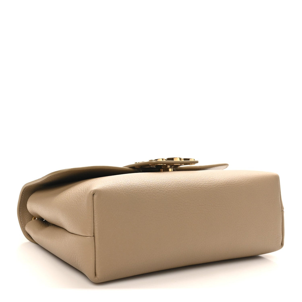Supple Calfskin Medium Victoire Bag Brown Sepia