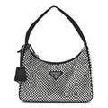 Satin Crystal Mini Re-Edition 2000 Bag Cristal