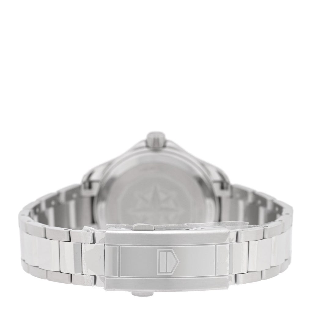Stainless Steel 34mm Aquaracer Lady Professional 200 Solargraph Quartz Watch Blue WBP1311