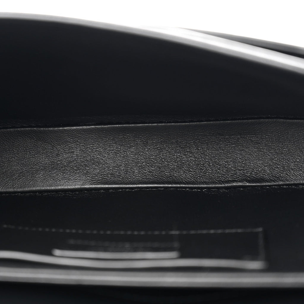 Box Calfskin Monogram Medium Solferino Satchel Black