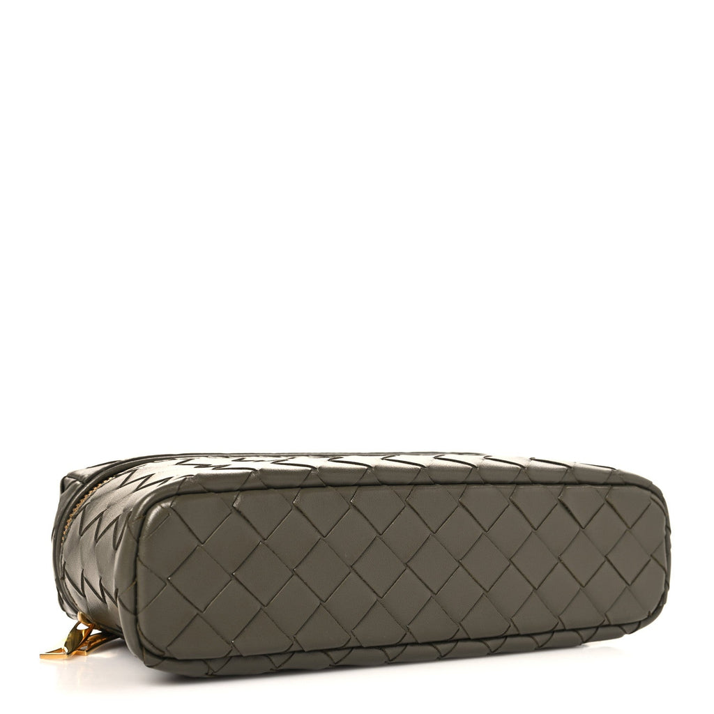 Calfskin Intrecciato Bang Bang Vanity Case Pinecone