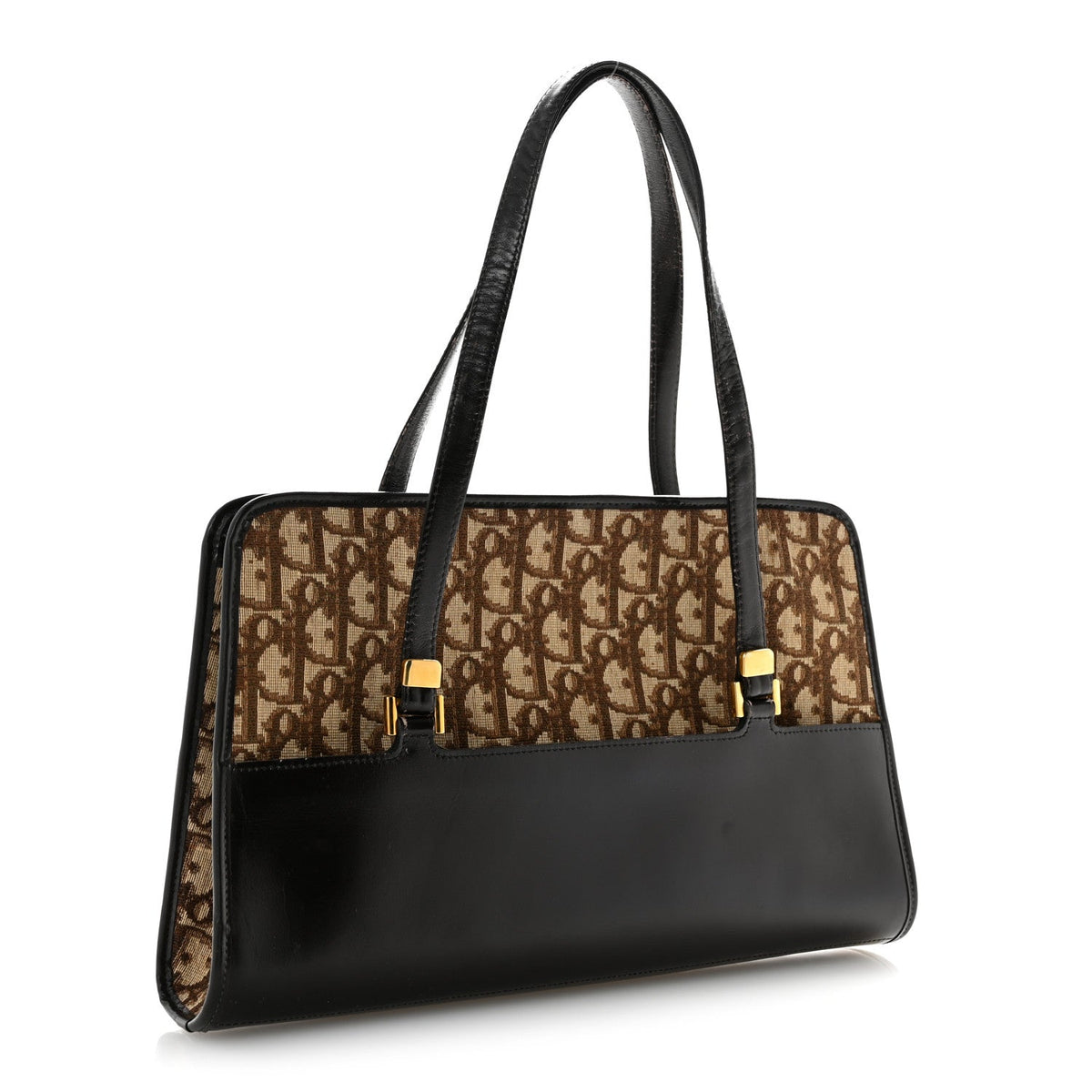 Monogram Trotter Shoulder Bag Brown