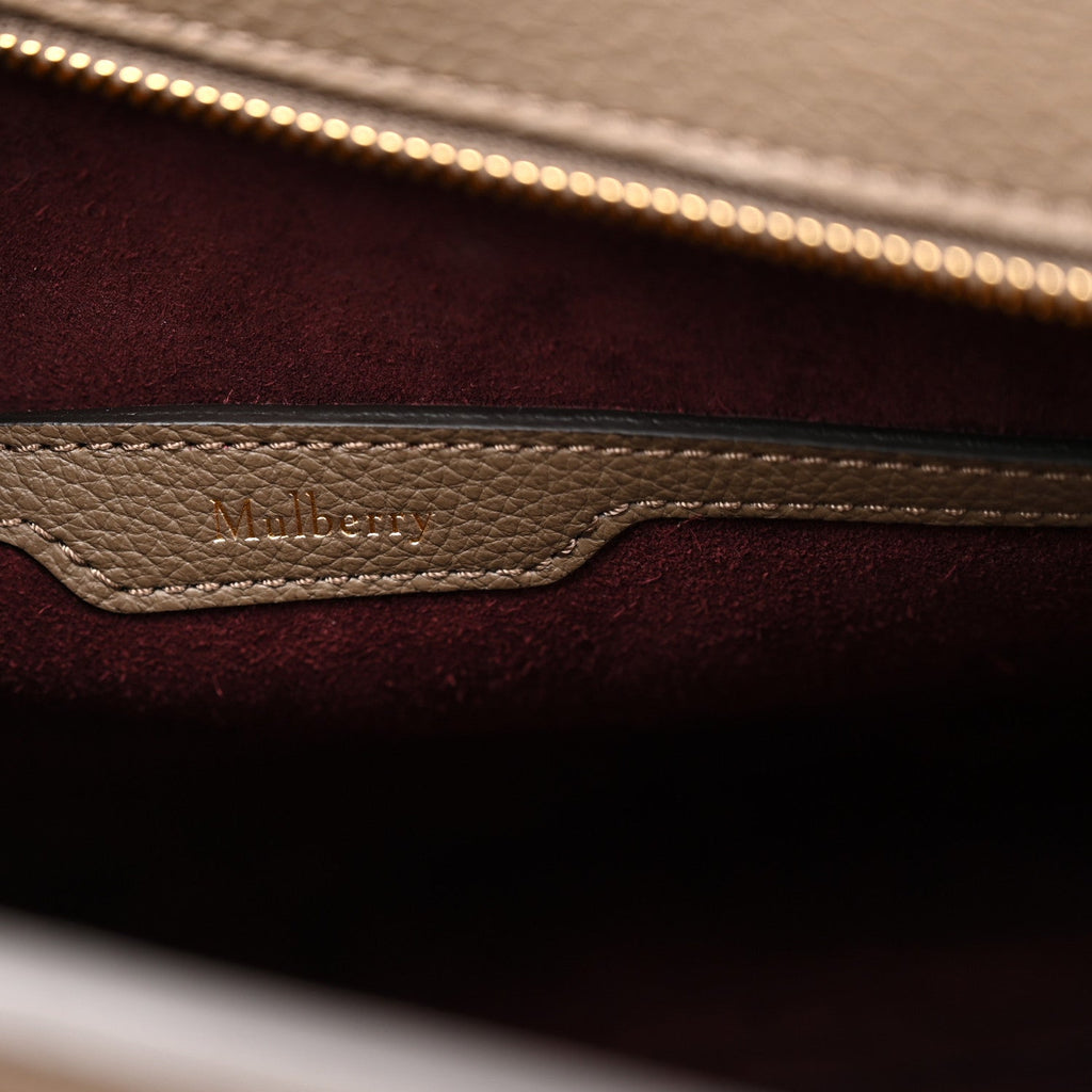 Classic Grain Small Zipped Bayswater Clay