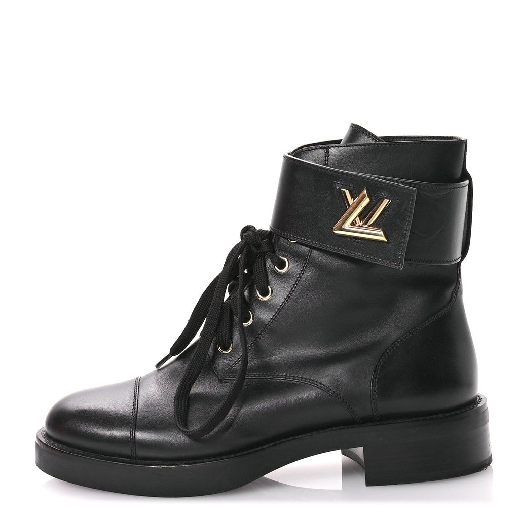 Calfskin Wonderland Ranger Boots 38.5 Black