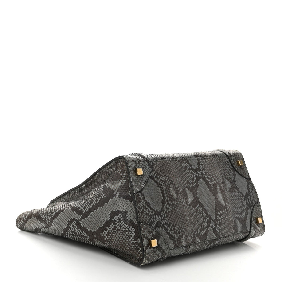 Snakeskin Mini Luggage Multicolor