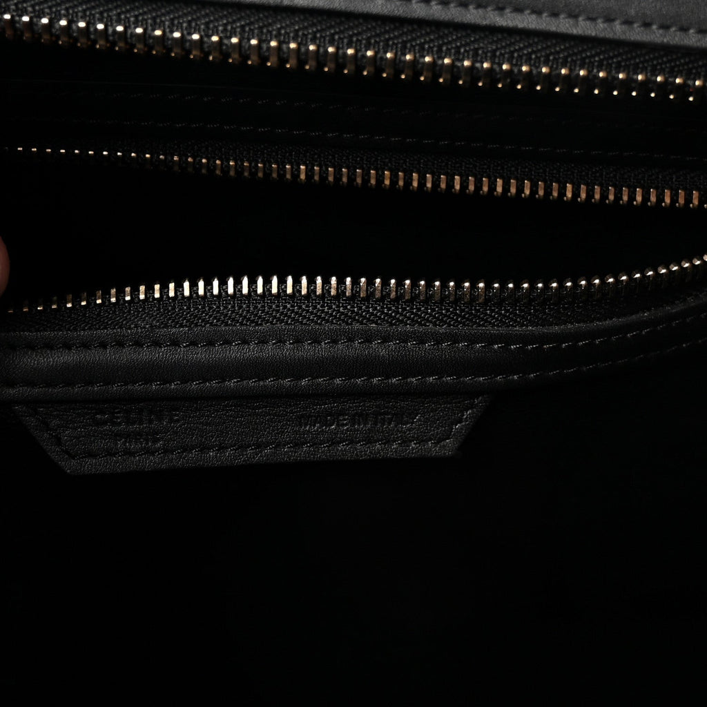 Smooth Calfskin Mini Luggage Black