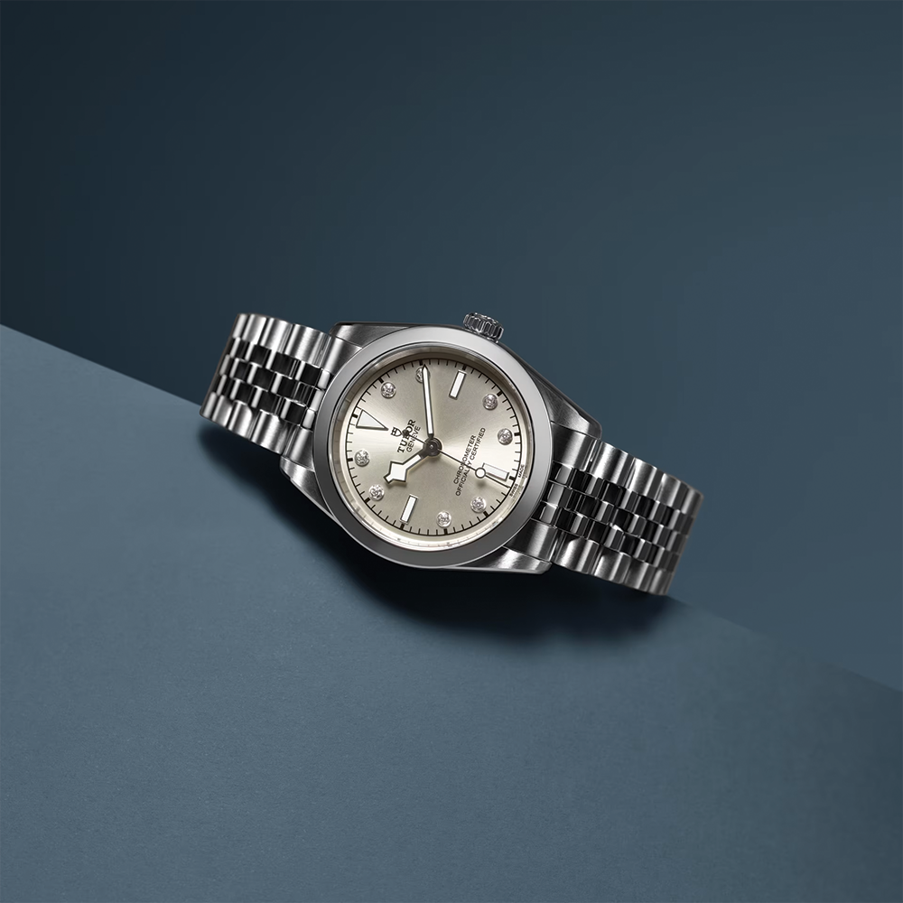 Black Bay One 31mm - Light Champagne, Diamond-Set on Bracelet