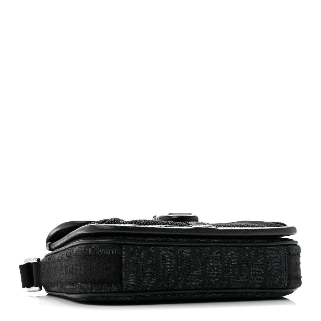 Oblique Jacquard Dior 8 Bag With Strap Black Multicolor