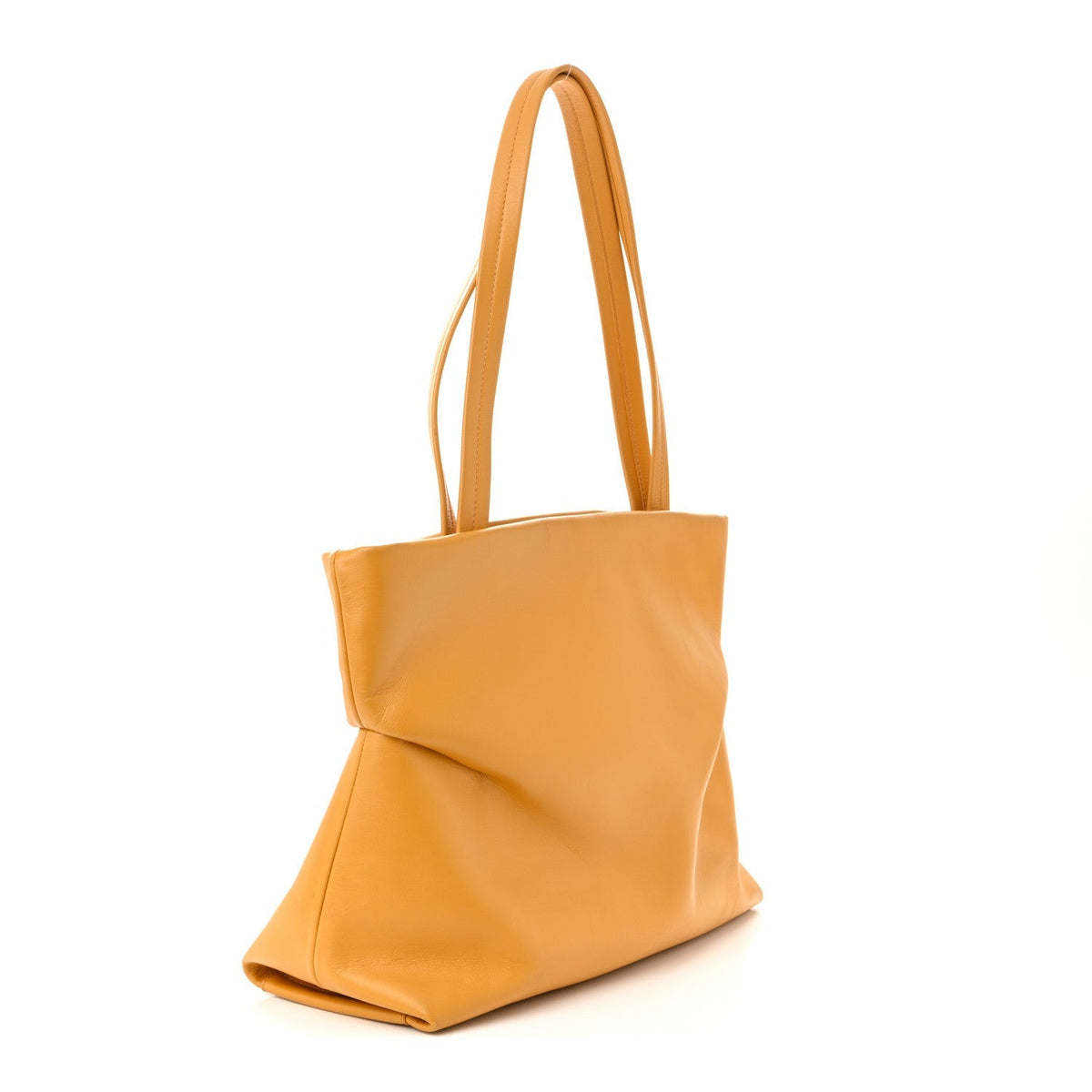 Calfskin Judy East West Tote Sunflower