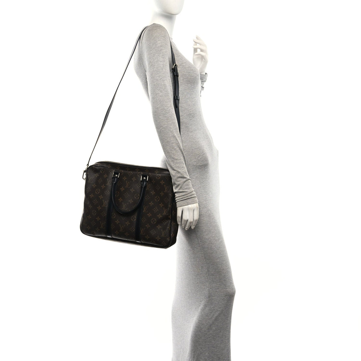 Monogram Macassar Porte-Documents Voyage PM