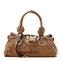 Lizard Medium Paddington Satchel Bronze