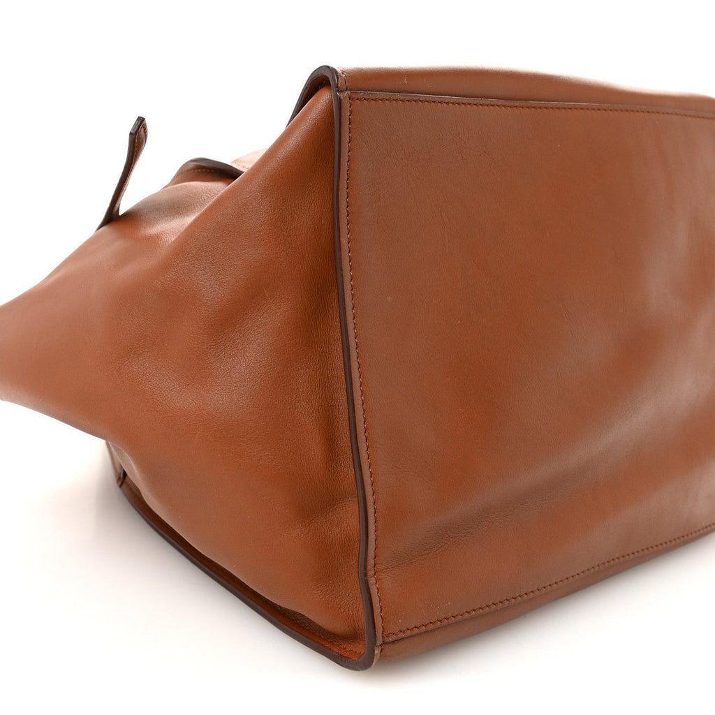 Smooth Calfskin Small Big Bag Tan