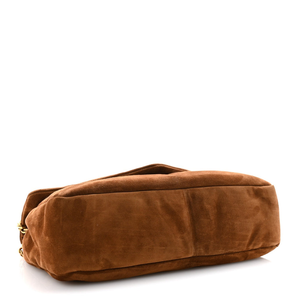 Suede Large Calypso Caramel Cognac