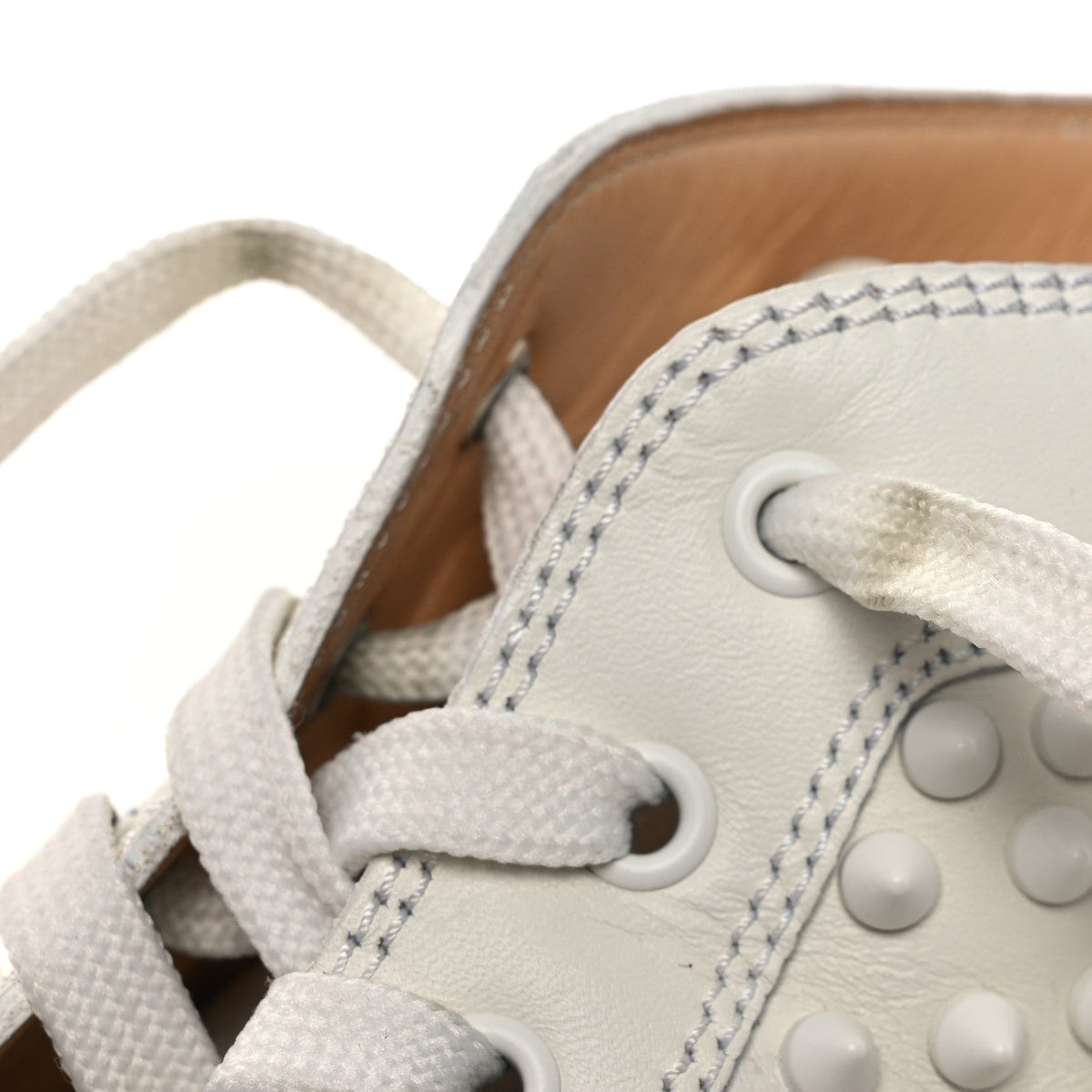 Nappa Laminato Dino Spikes Mens Yang Louis Flat Sneakers 45 Latte Silver
