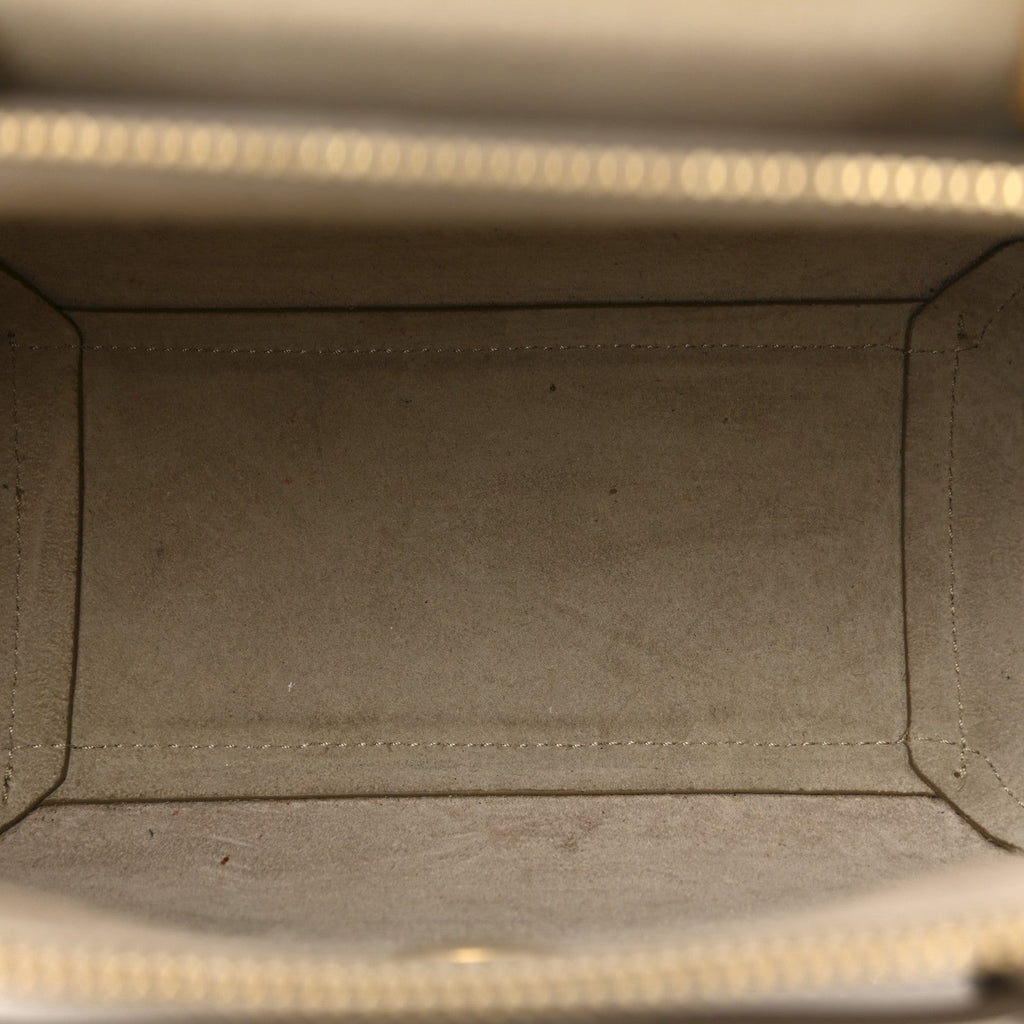 Grained Calfskin Nano Belt Bag Light Taupe