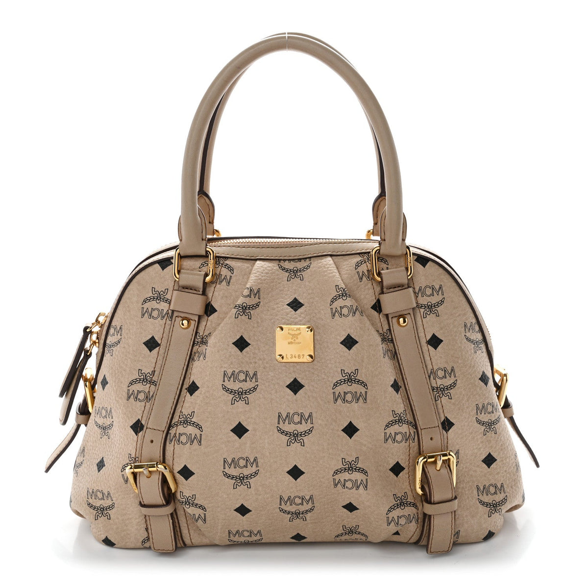 Visetos Boston Bag Beige