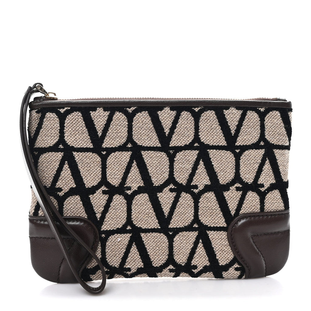 Toile Iconographe Pouch Naturale Black Fondant