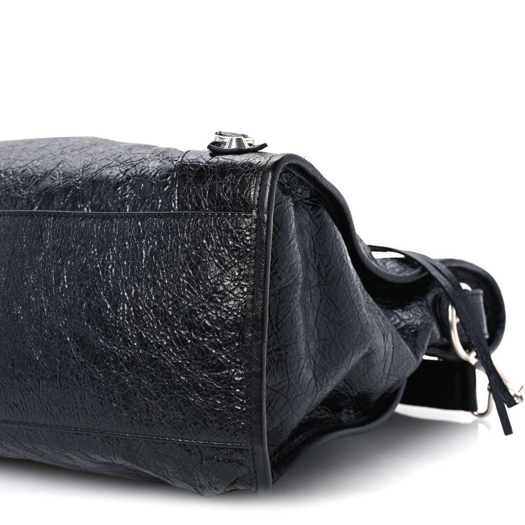 Agneau Arena Silver Hardware Medium Le City Black