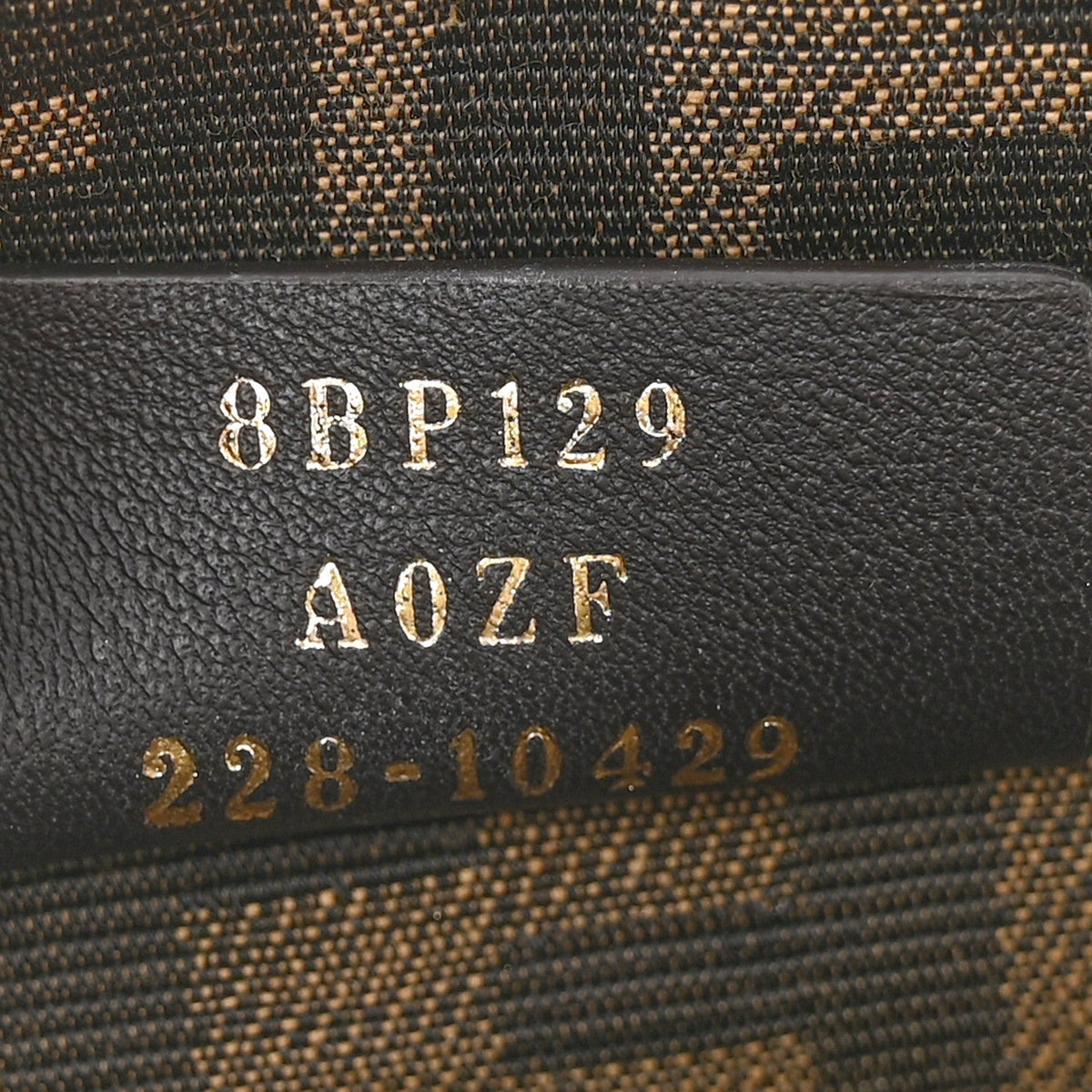 Snakeskin Small Fendi First Asfalto