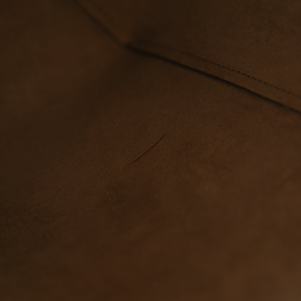 Soft Grained Calfskin Small Sangle Bucket Bag Taupe