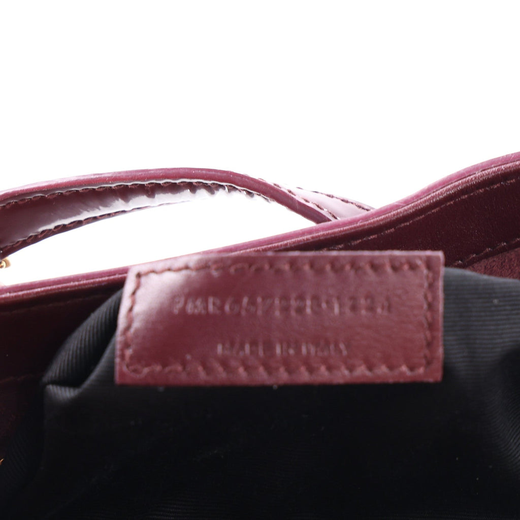 Patent Le 5 A 7 Hobo Bordeaux
