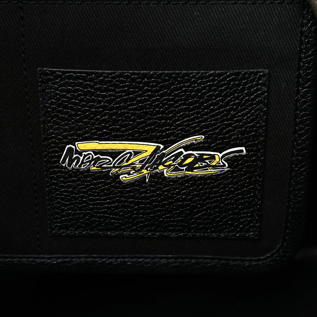 X FUTURA Grained Calfskin Large The Tote Bag Black