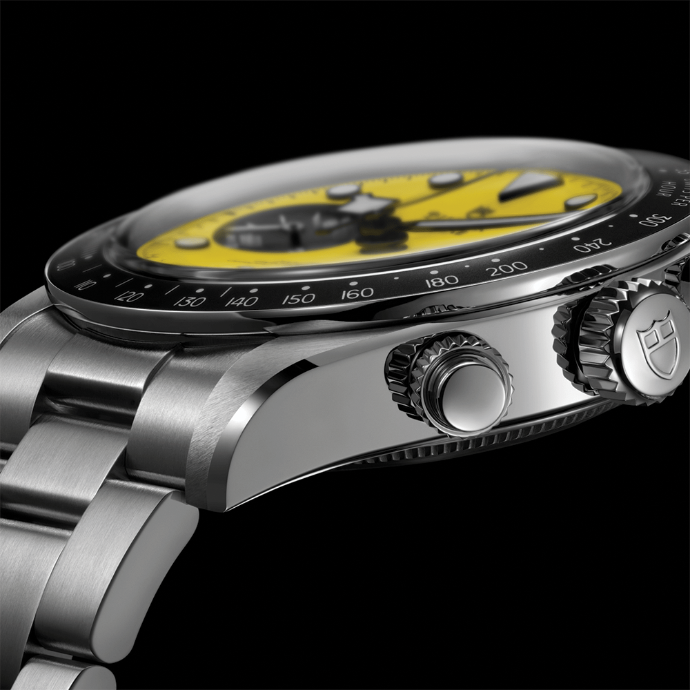 Black Bay Chrono 39mm - Yellow on Bracelet