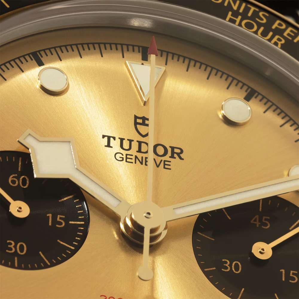 Black Bay Chrono S&G 41mm - Champagne on Fabric Strap