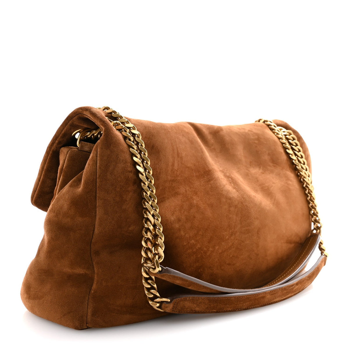 Suede Large Calypso Caramel Cognac