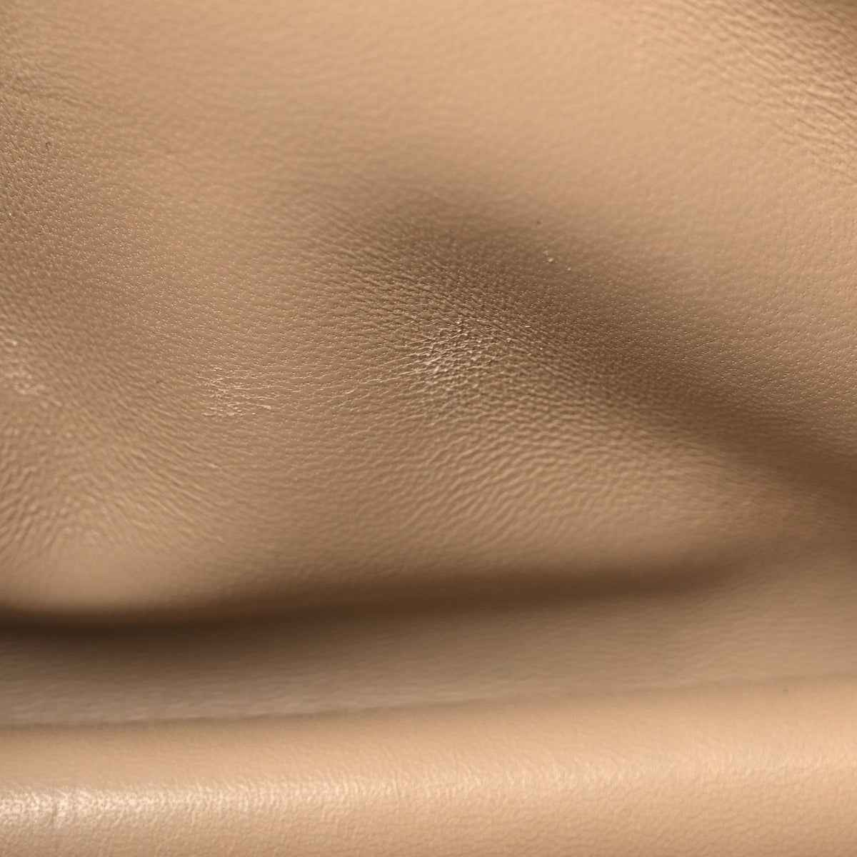 Grained Calfskin Small TB Bag Oat Beige