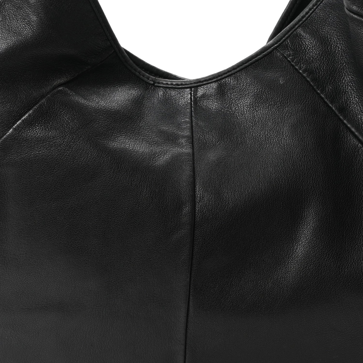 Buffalo Horn Small Mombasa Hobo Black