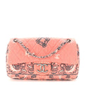 Cotton Quilted Small Bandana Single Flap Pink