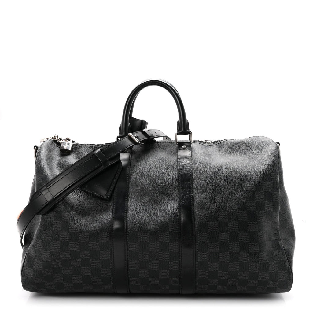 Damier Graphite Keepall Bandouliere 45