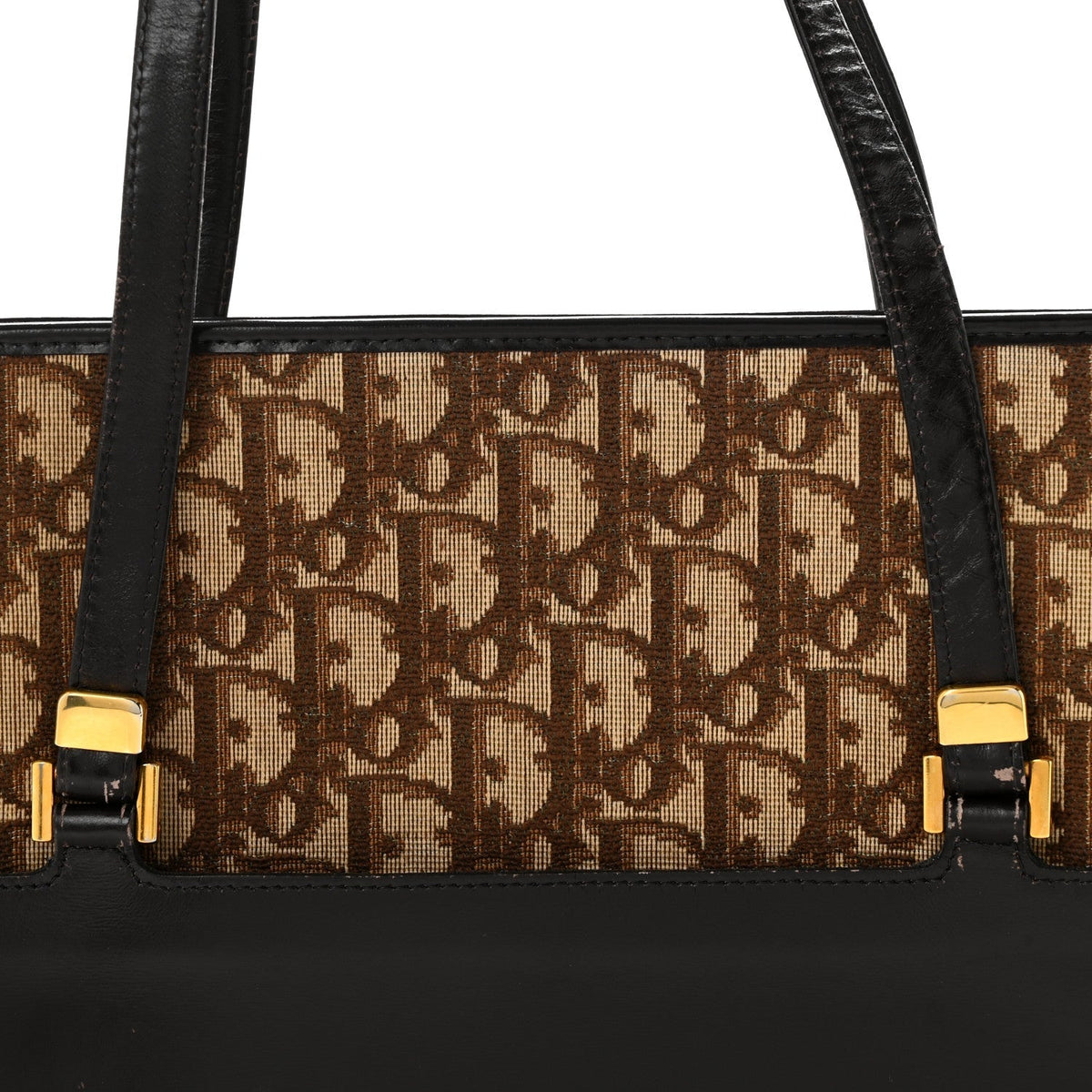 Monogram Trotter Shoulder Bag Brown