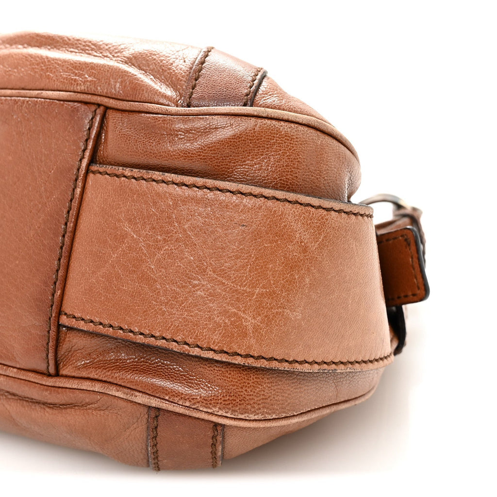 Calfskin Metal Mombasa Hobo Beige