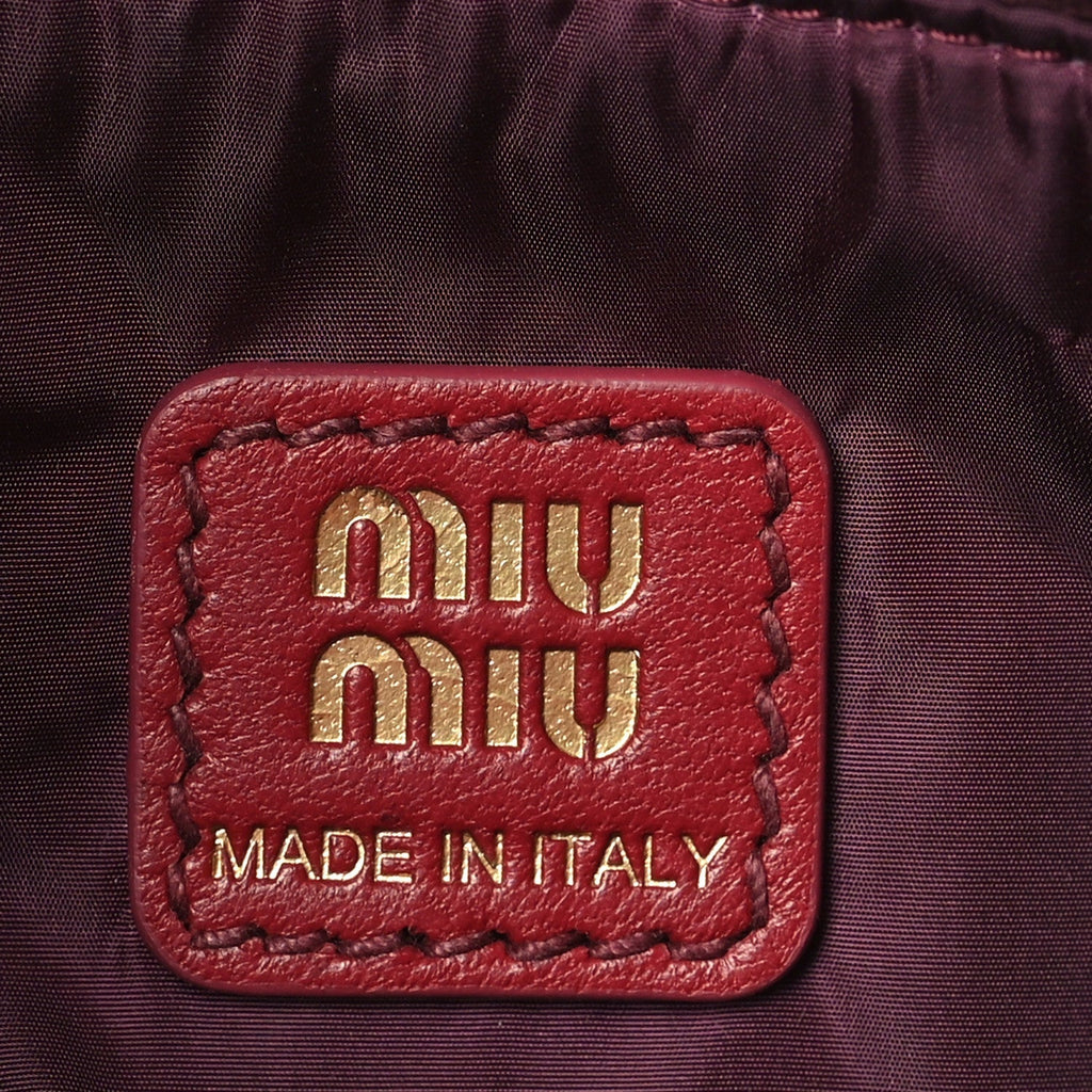 Gabardine Pouch Cerise Baltico