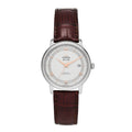 Stainless Steel Alligator 39.5mm De Ville Prestige Automatic Watch Silver 424.13.40.20.02.002 Silver