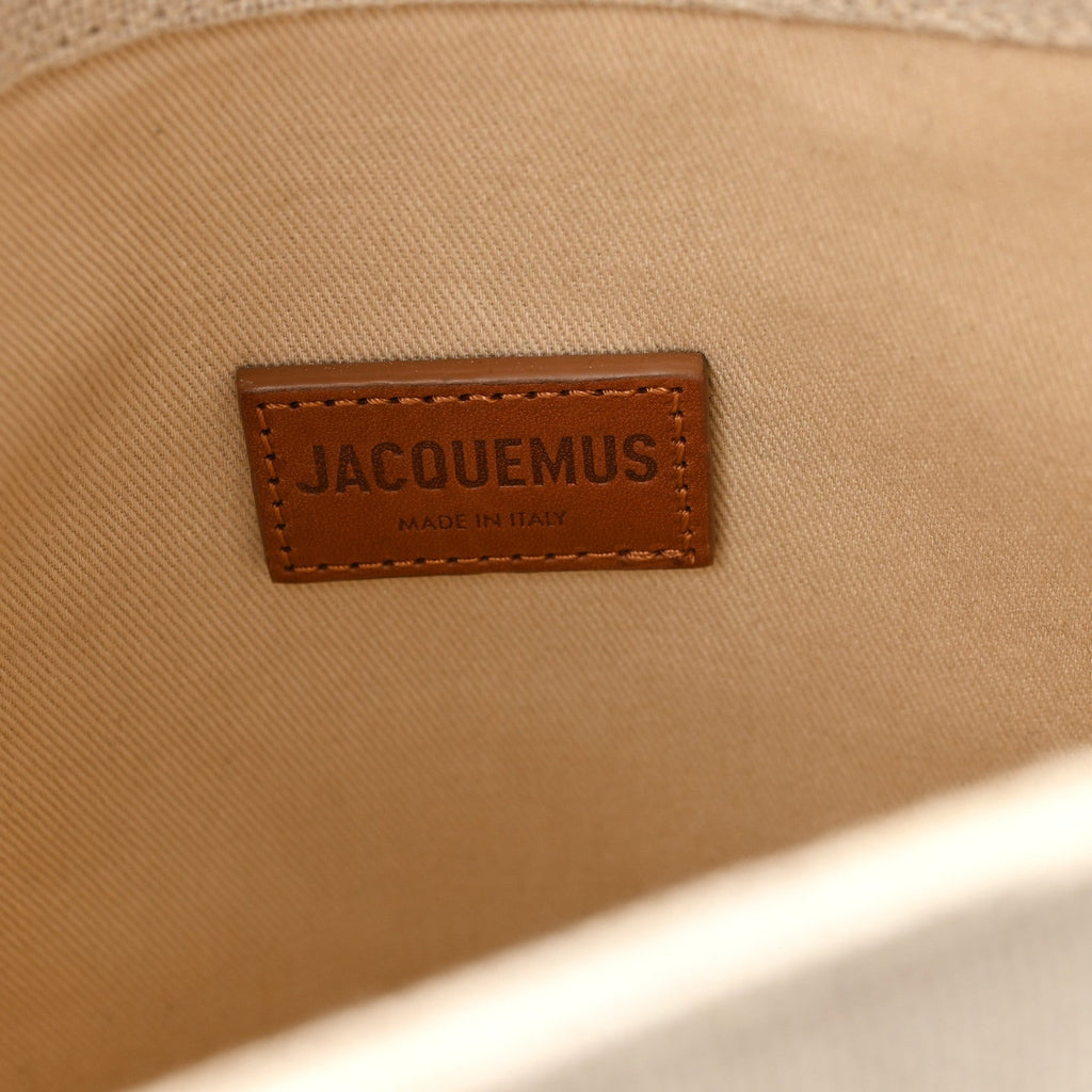 Canvas Calfskin Le Petit Filet Pralu Natural