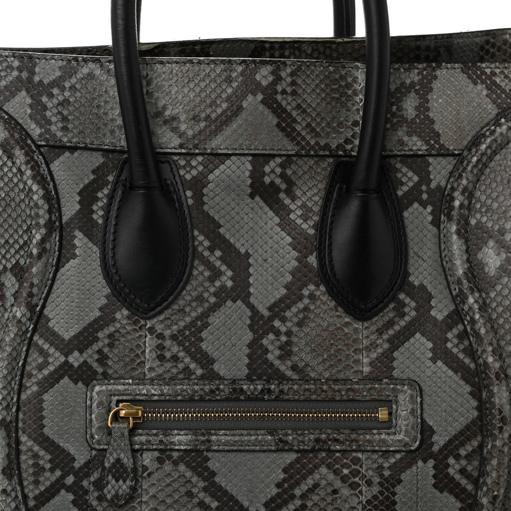 Snakeskin Mini Luggage Multicolor