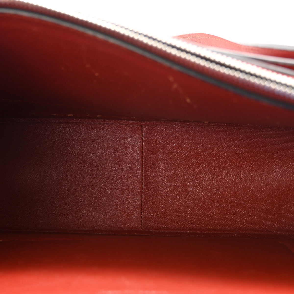 Shiny Smooth Calfskin Medium Frame Shoulder Bag Maple White