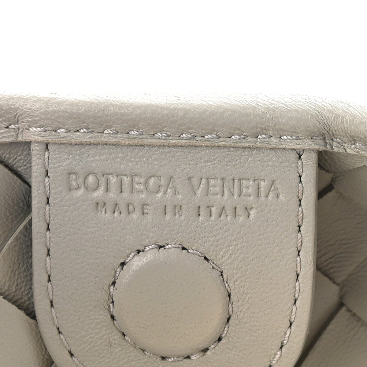 Nappa Intrecciato Sardine Bag Agate Grey