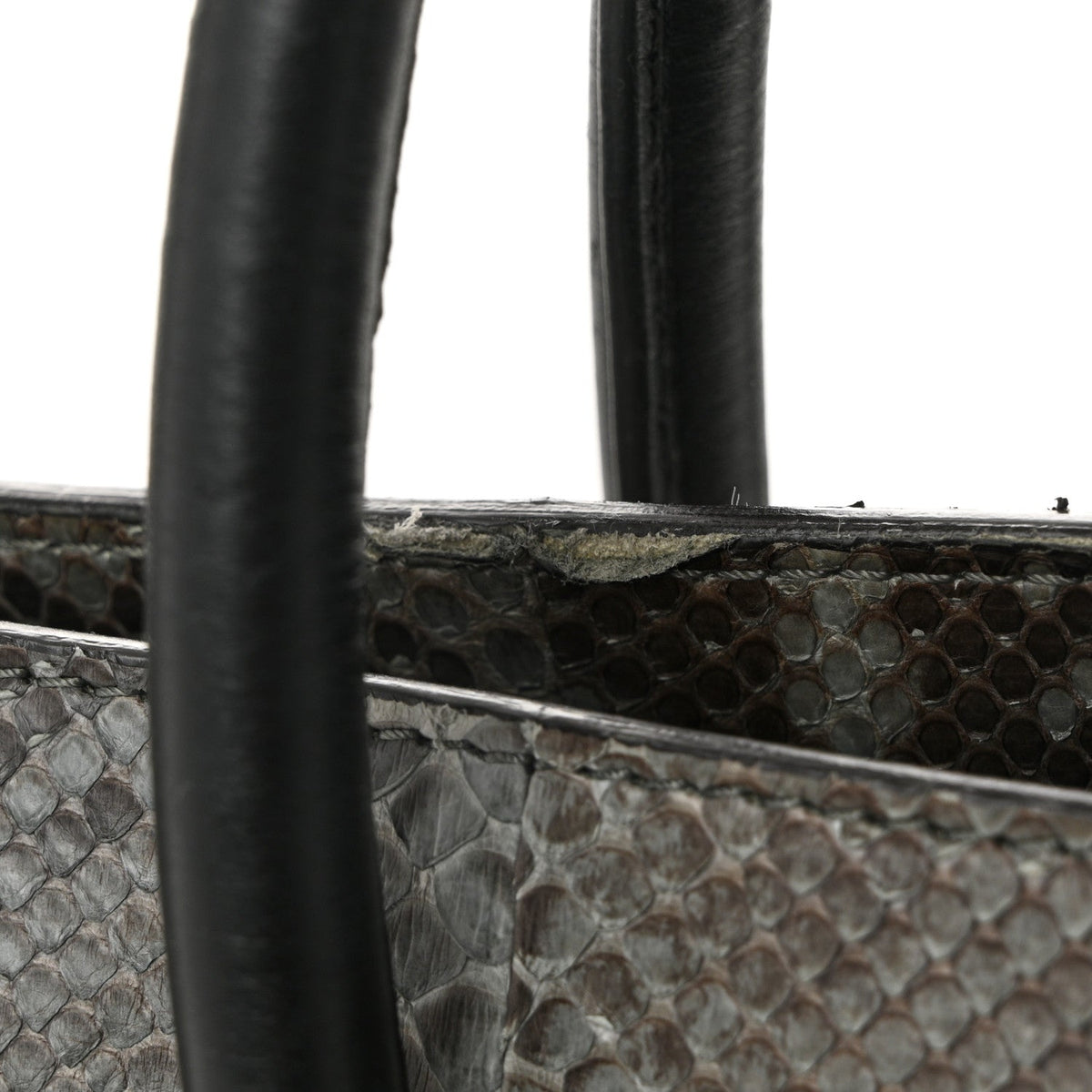 Snakeskin Mini Luggage Multicolor