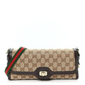 GG Monogram Small Luce Shoulder Bag Beige Ebony