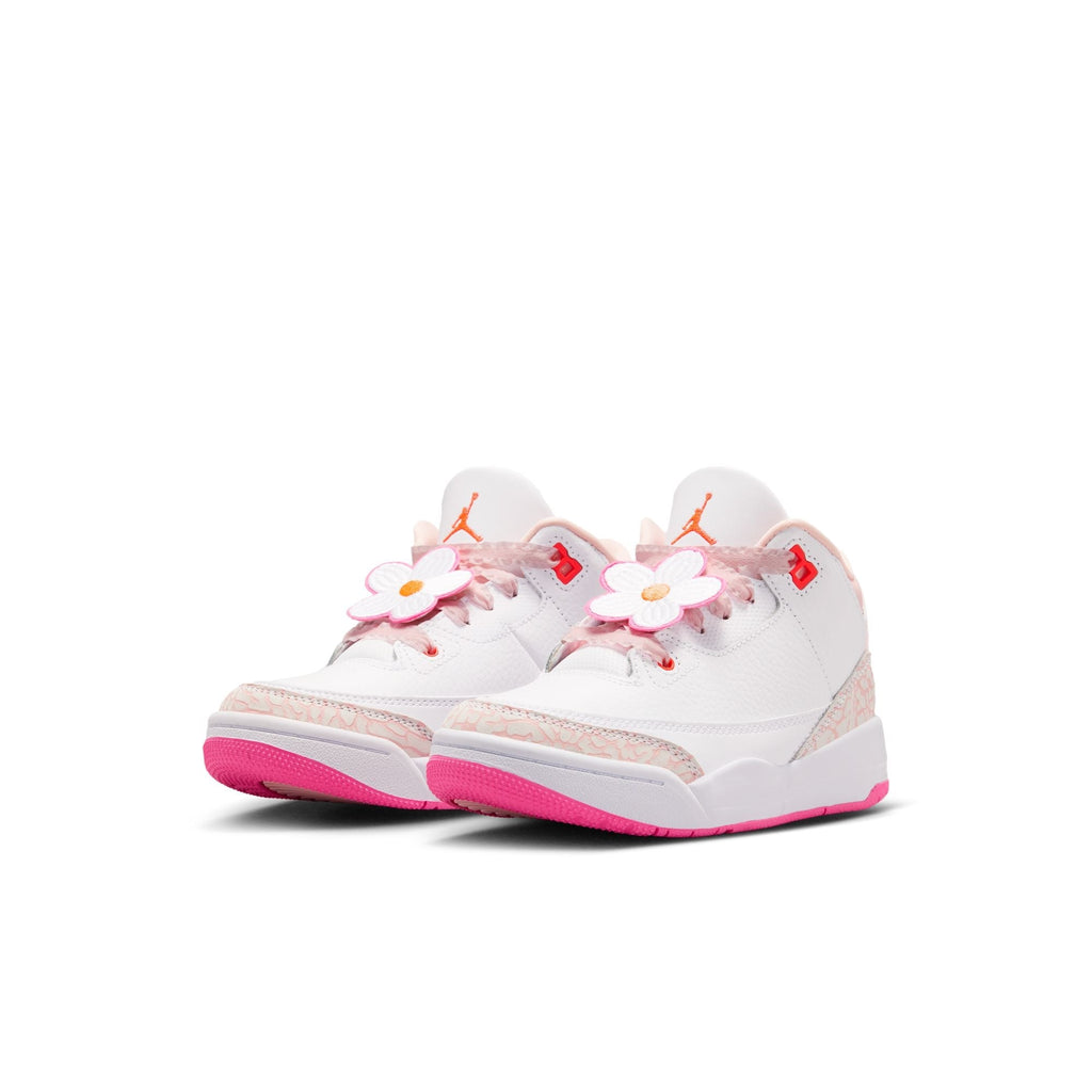 Air Jordan 3 Retro "Spring Flowers" - Youth Sneakers