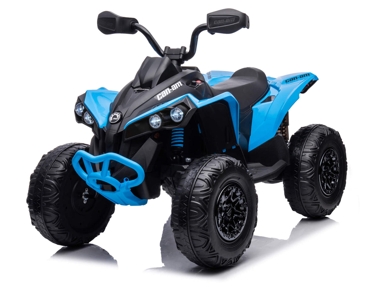 24V Can-Am Kids Renegade 4WD Ride-On Quad - Blue