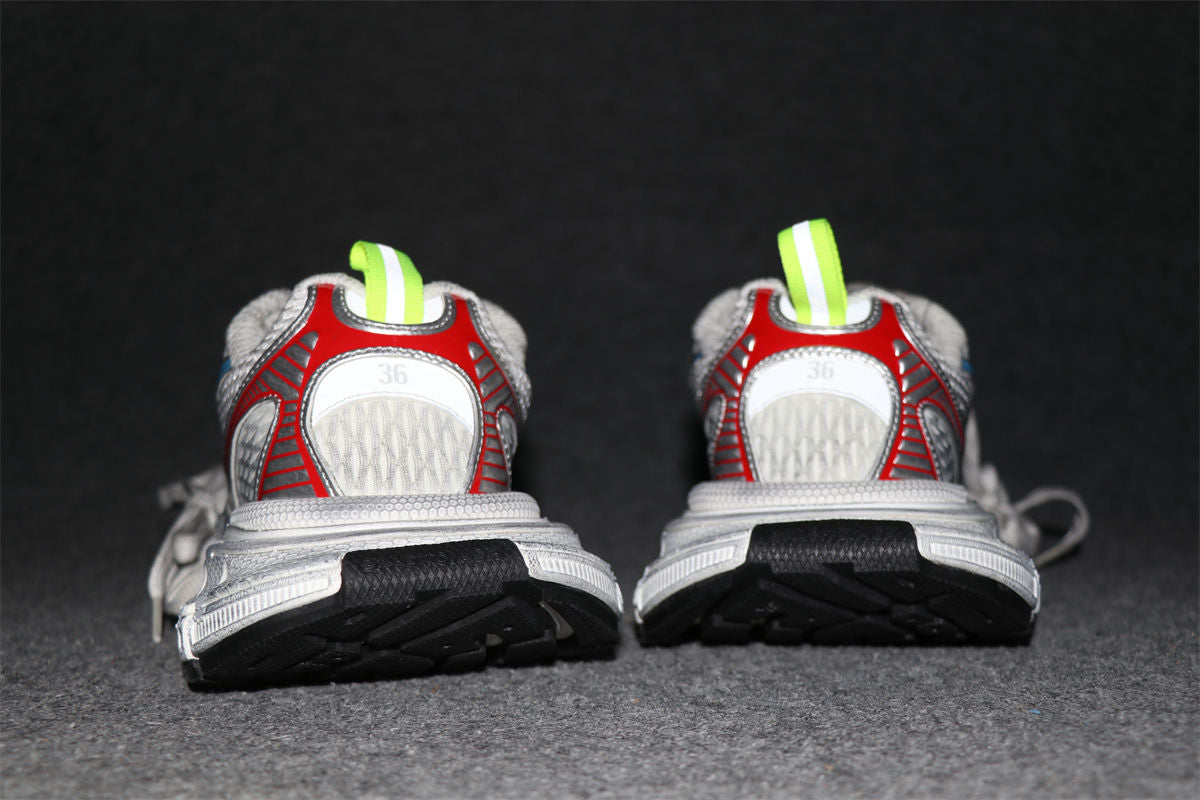 Balenciaga Wmns 3XL Sneaker 'Worn-Out - White Blue Red'